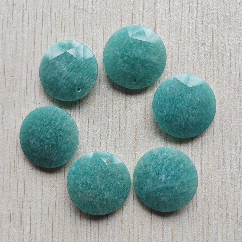 Jewelry Making Amazon - Großhandel 6 Stück Schöne Natürliche Amazonit-Steine