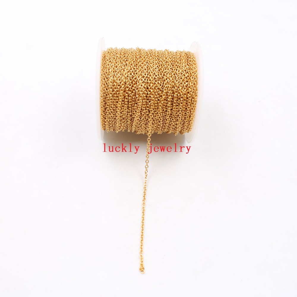 Chain Roll Cable - 50 Meter/Rolle Anti-Anlauf-Edelstahl dünn 2 mm