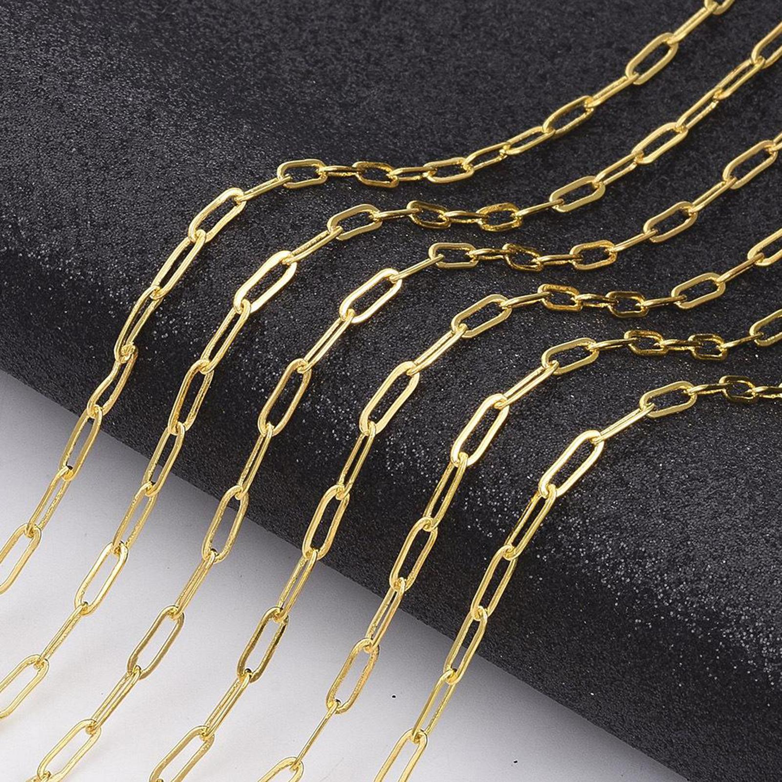 Chain Roll Cable - 16ft / Rolle Halskettenketten, Gliederkette in