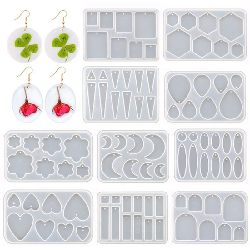 Jewelry Making Tools List - Silikon Ohrring Form Ohrring Harz Form