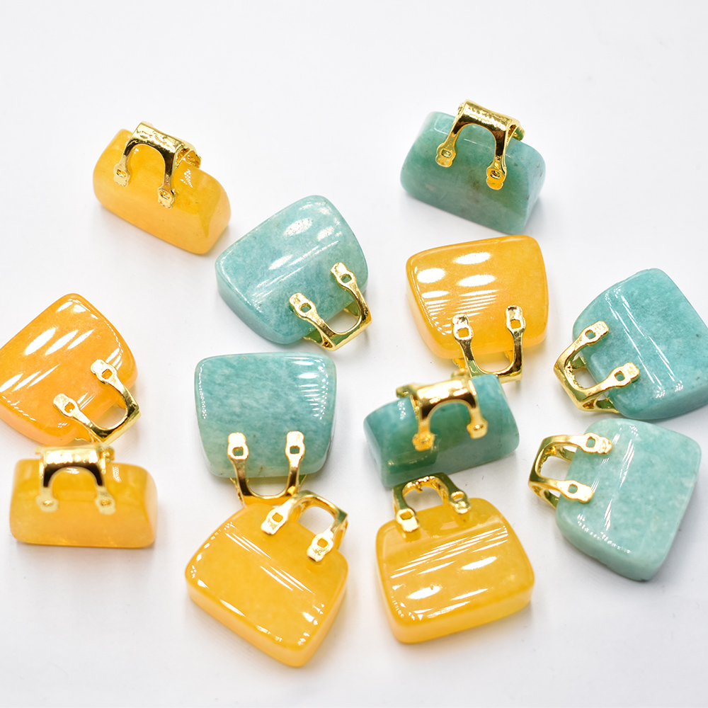 Jewelry Making Amazon - Großhandel 12 teile/los Natürliche Stein Amazones