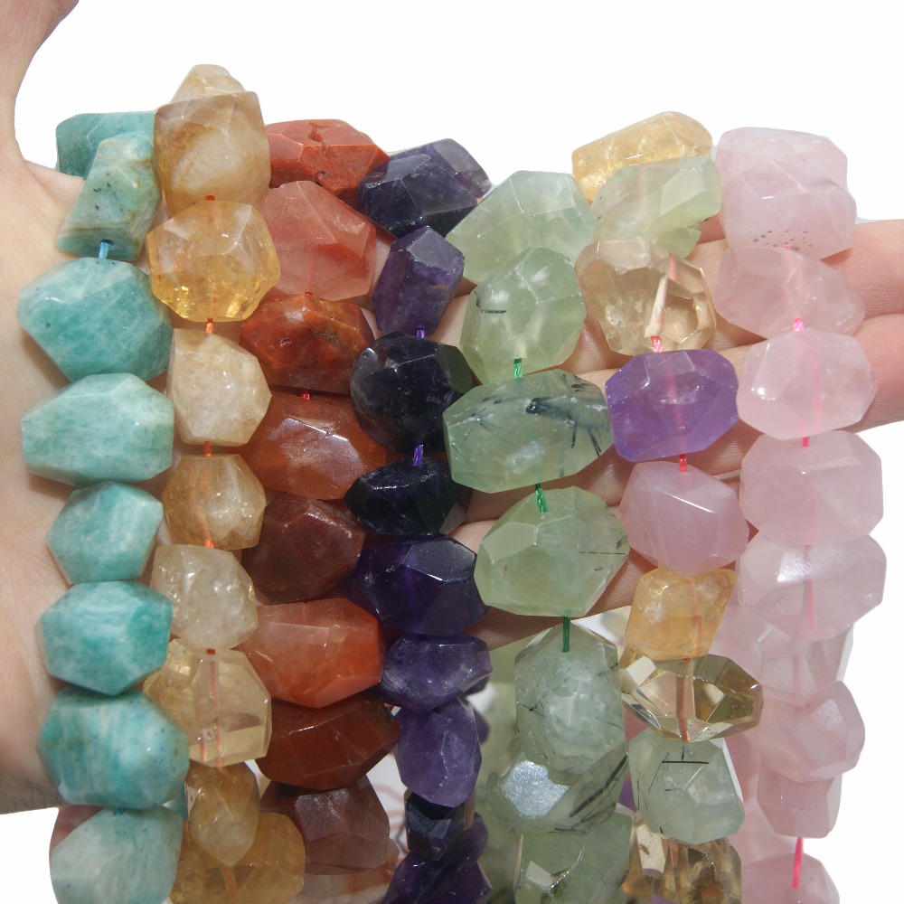 Jewelry Making Amazon - Natürliche Stein Unregelmäßige Form Amethysten Amazonen