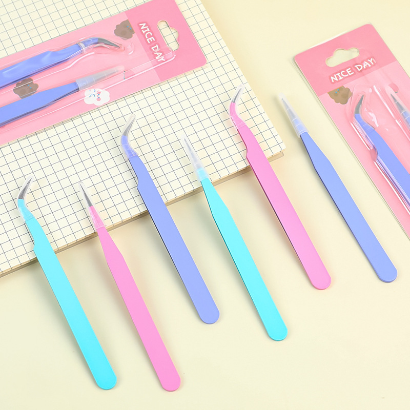 Jewelry Making Tools List - 6-teiliges Pinzetten-Set - Winkel- und Gerade