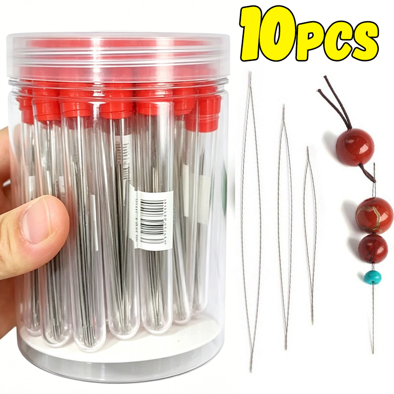 Jewelry Making Tools List - 1-10 Stück Perlennadeln, Nadeln für Saatperlen,