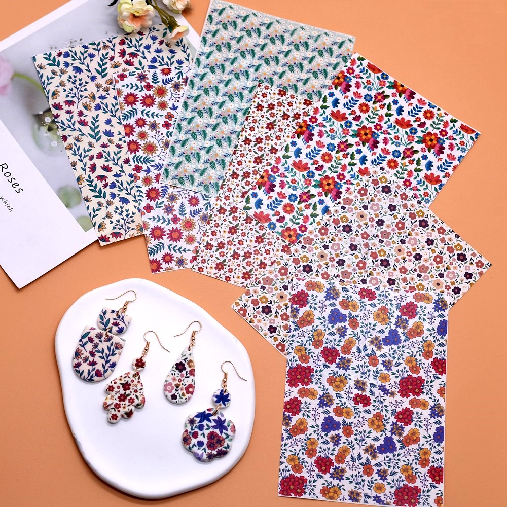 Jewelry Making Tools List - SNASAN DIY Prächtige Blume Aquarell Transfer