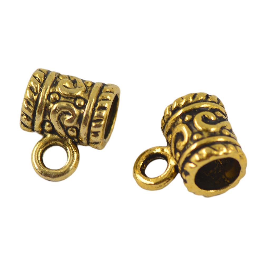 Jewelry Making Bali - 50 Stück helle Bali-Legierung Gänseblümchen Abstand