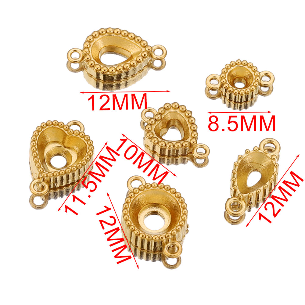 10 stücke Edelstahl Doppel Loc – Pendant Blank Bezel Bewertung und Preis
