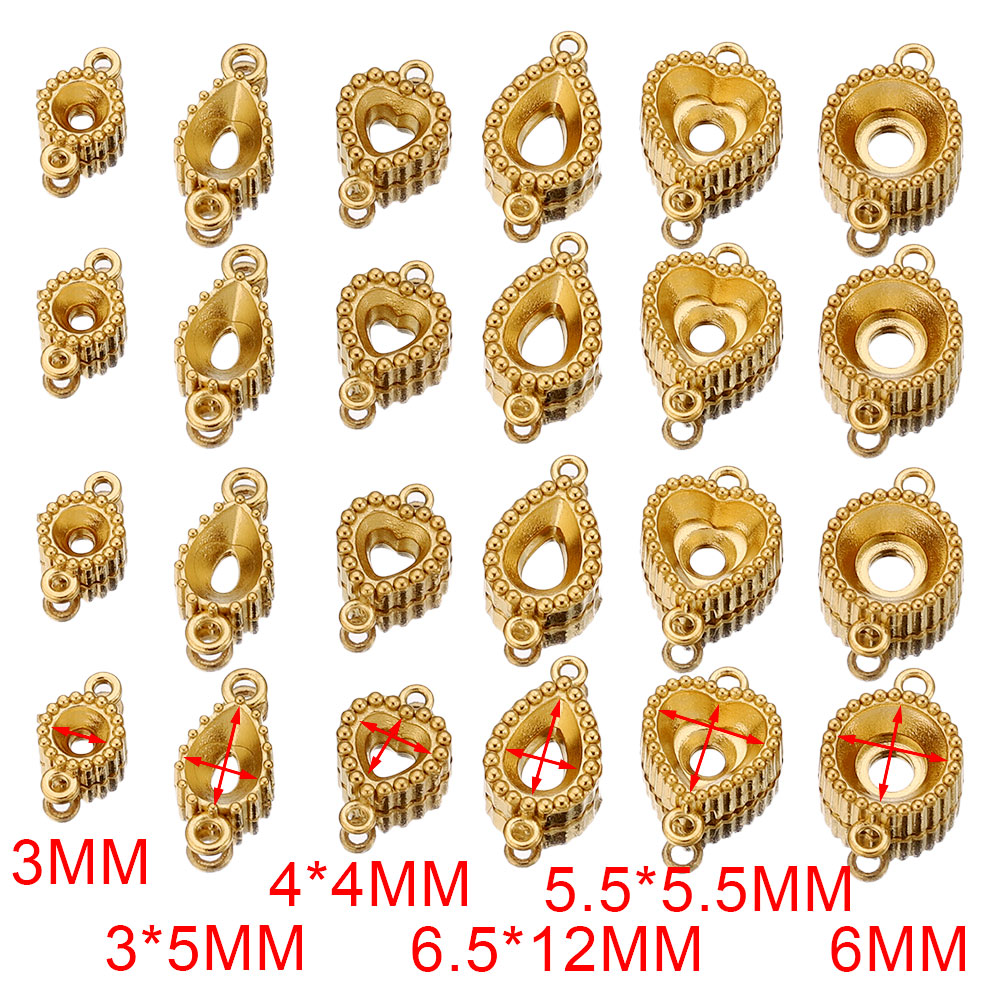 10 stücke Edelstahl Doppel Loc – Pendant Blank Bezel Bewertung und Preis