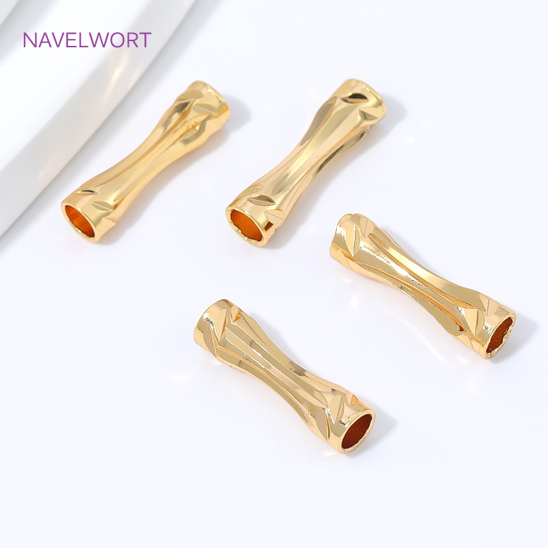 18K vergoldete facettierte Röh – Jewelry Making Youtube Bewertung und Preis