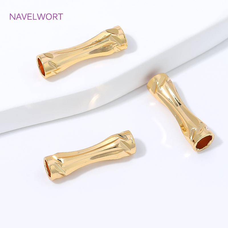18K vergoldete facettierte Röh – Jewelry Making Youtube Bewertung und Preis