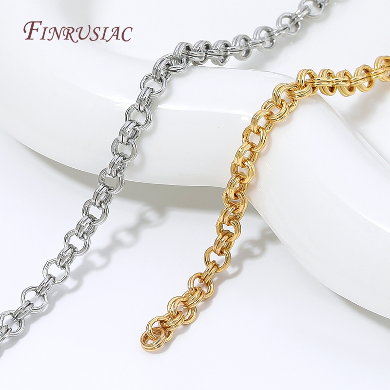 18K vergoldete Messing-O-Glied – Chain Roll Cable Bewertung und Preis