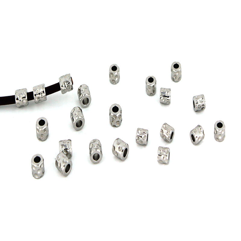 50 Stück/Lot Edelstahl-Abstand – Jewelry Making Youtube Bewertung und Preis