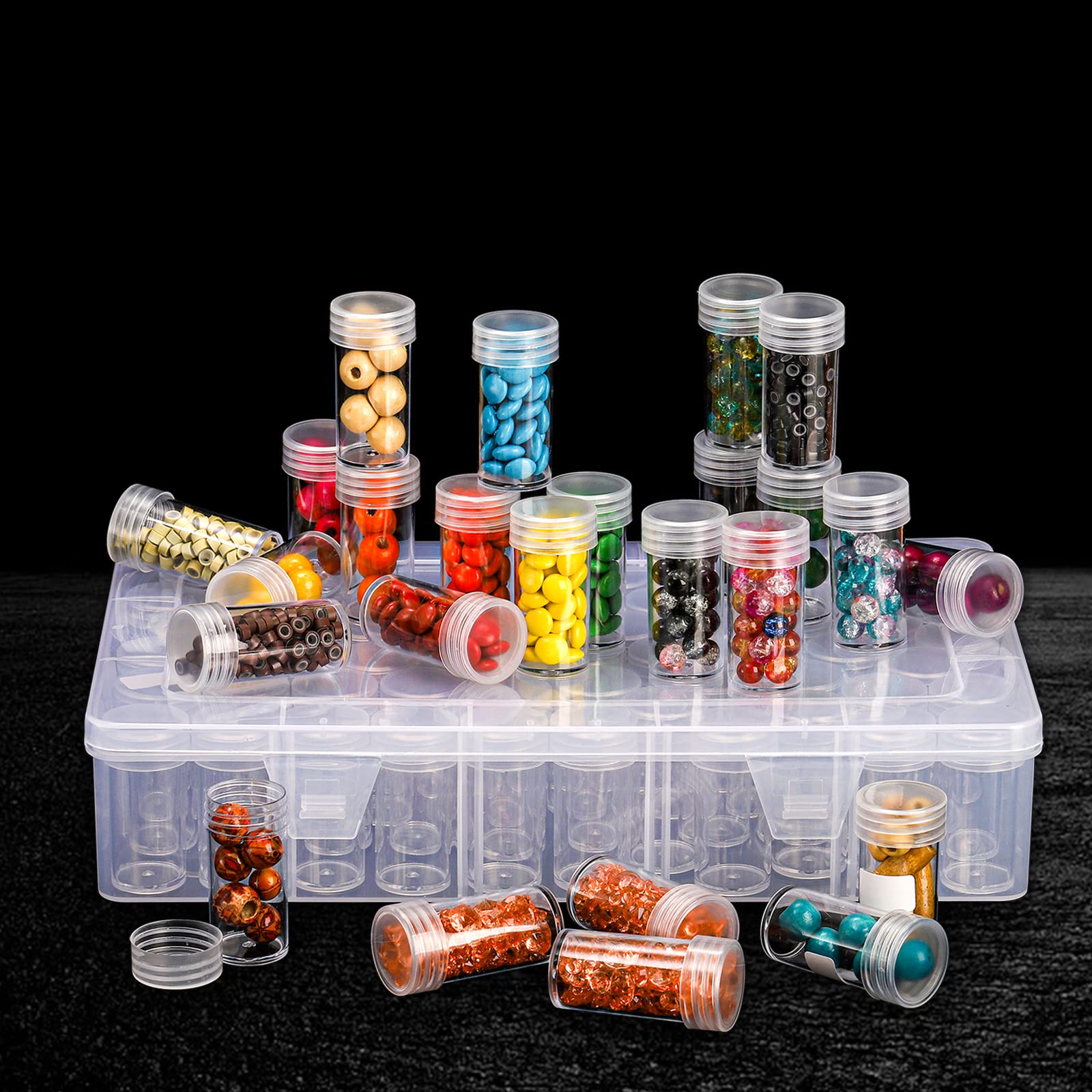 1 Stück 24/30/38/60 Fächer Kun – Bead Organizer Tray Bewertung und Preis