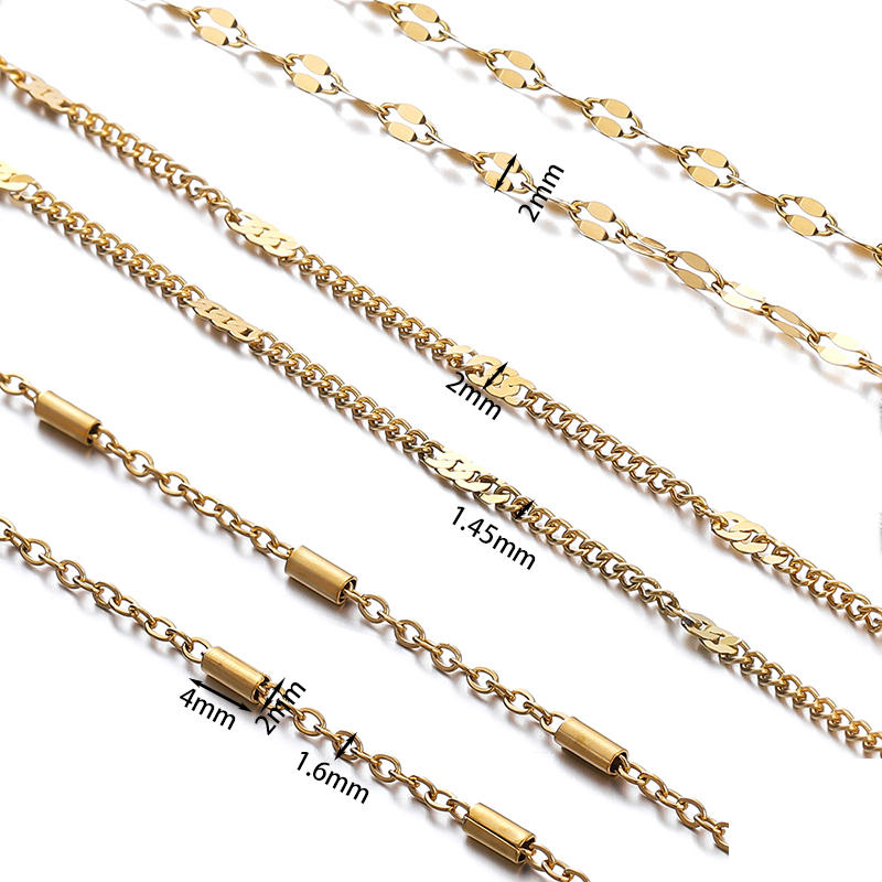 2 m/rolle Hohe Qualität Edelst – Chain Roll Cable Bewertung und Preis