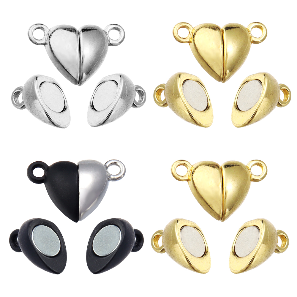 5 Stück/Set Legierung Herzförm – Jewelry Making Parts Bewertung und Preis