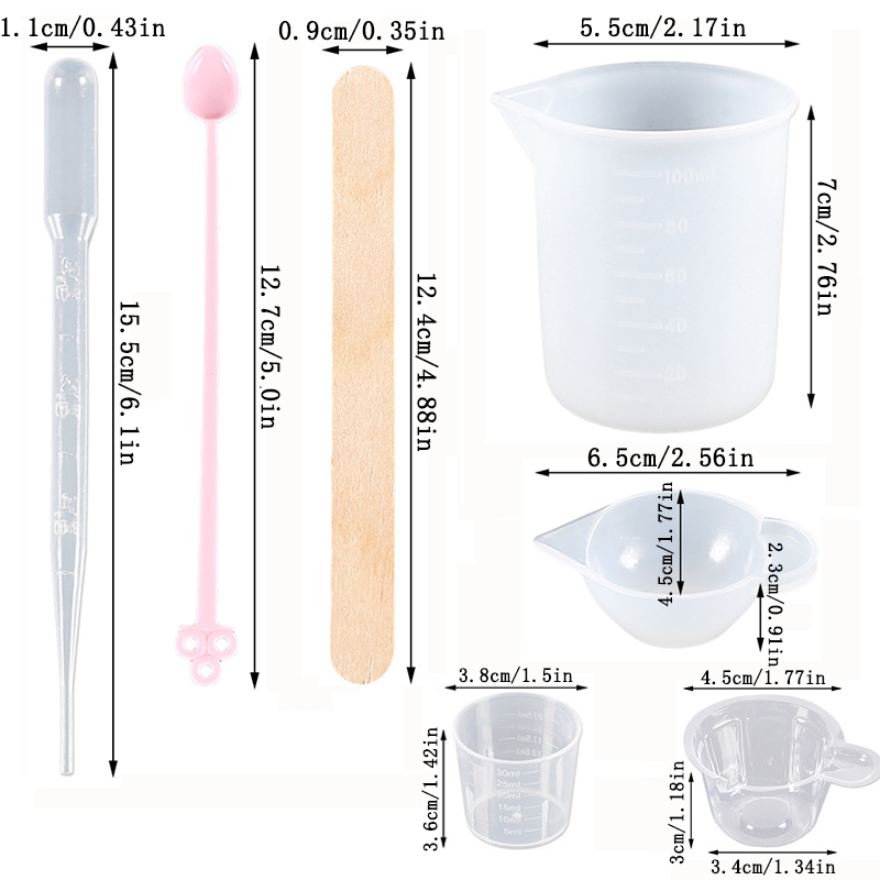 UV-Epoxidharz Gießwerkzeug-Set – Jewelry Making Tools List Bewertung und Preis