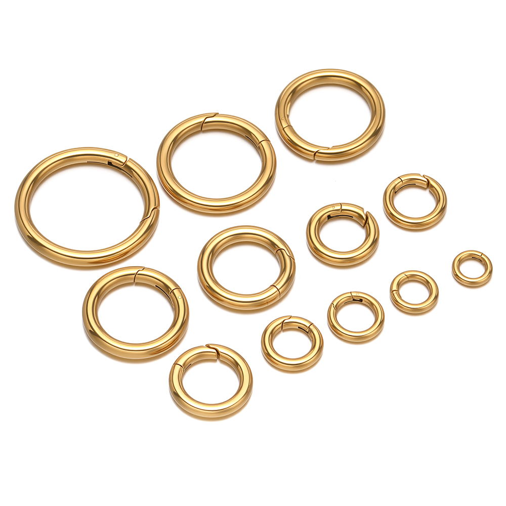 2 Teile/los Runde Federverschl – Jewelry Making Parts Bewertung und Preis