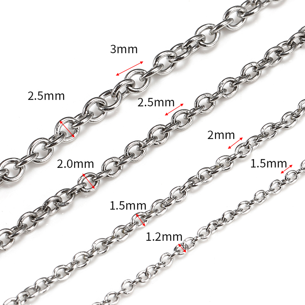 10meter/roll Edelstahl O Form  – Chain Roll Cable Bewertung und Preis