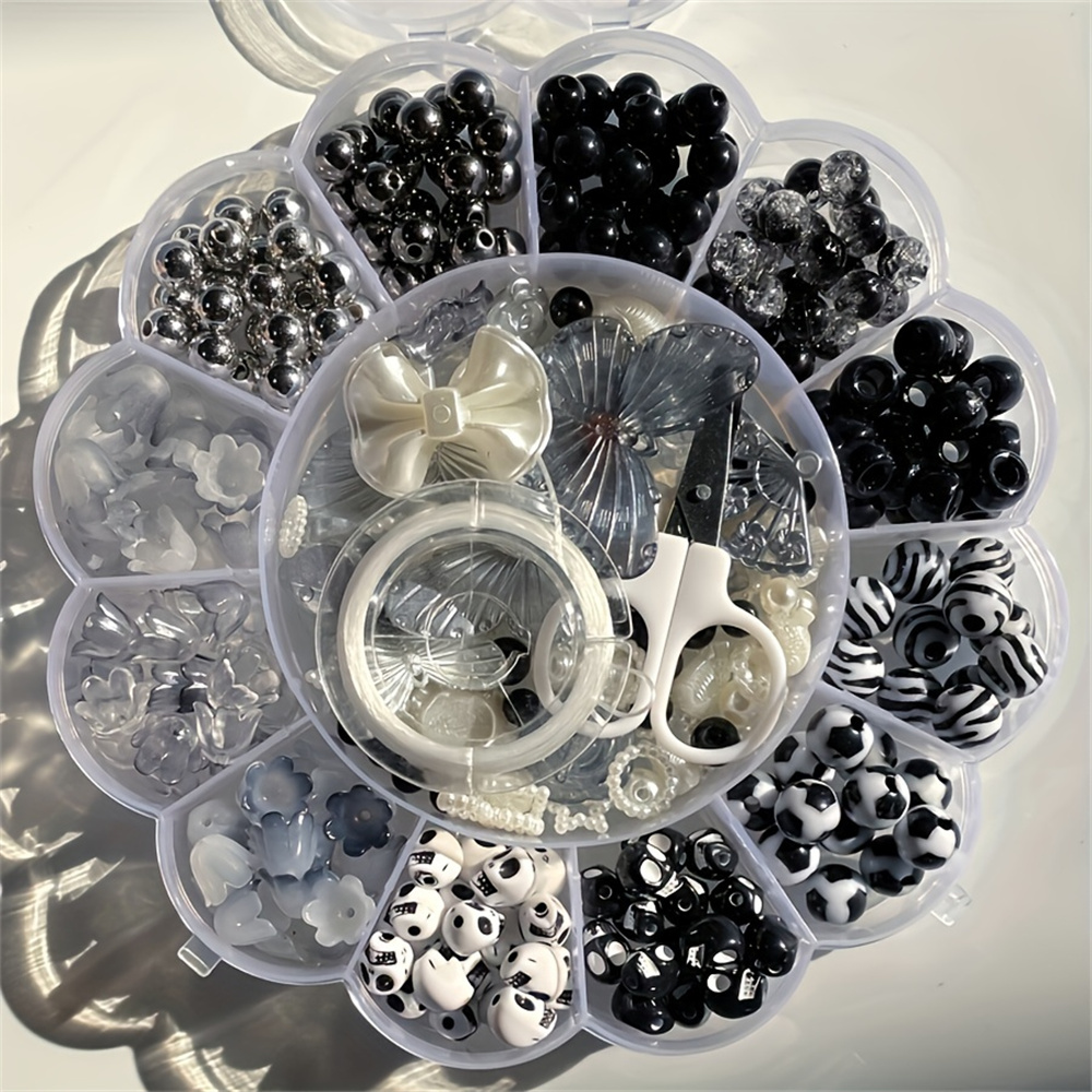 13-Gitter-Box mit 120g zufälli – Bead Organizer Tray Bewertung und Preis