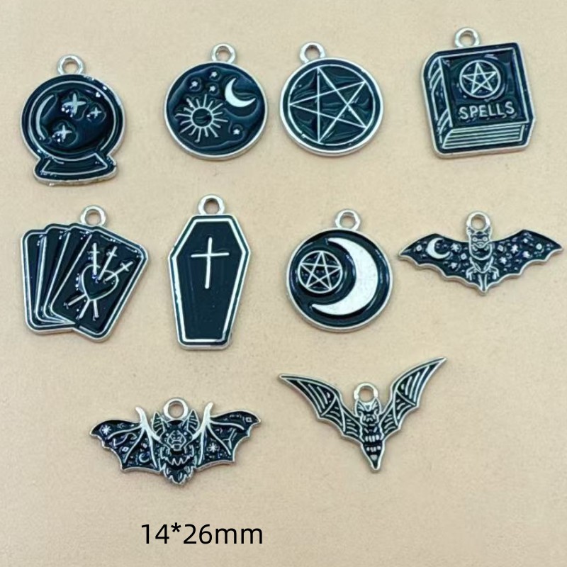 10 Stück Mond-Stern-Kreuz-Buch – Jewelry Making Guide Book Bewertung und Preis