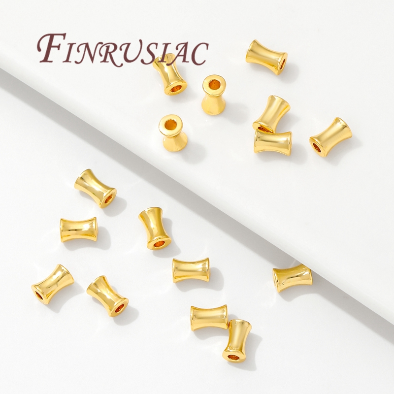 18K vergoldete Messingrohrperl – Jewelry Making Youtube Bewertung und Preis
