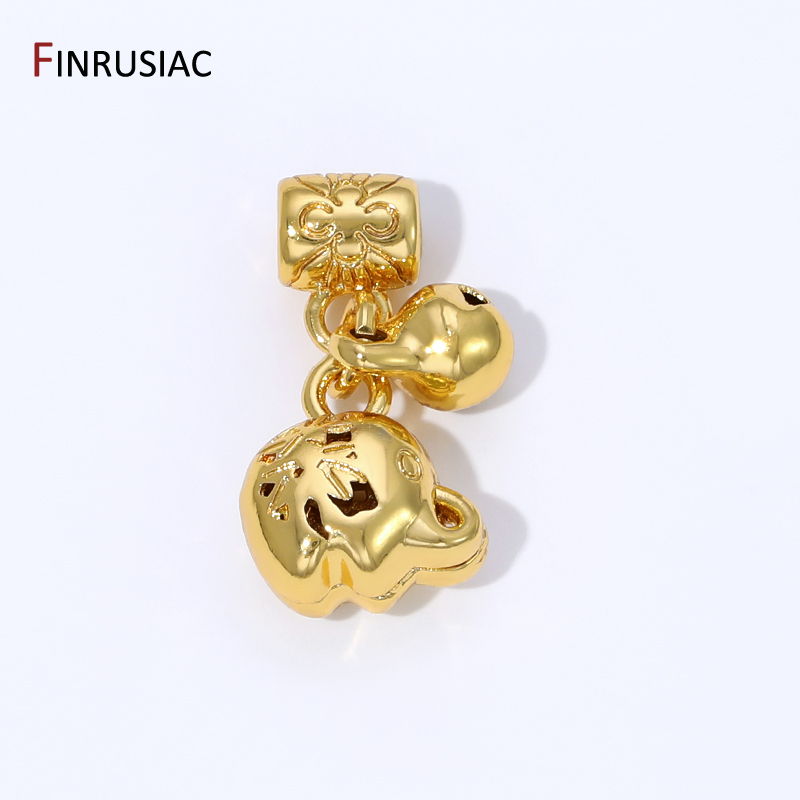 18K vergoldete Messing-Anhänge – Jewelry Making Youtube Bewertung und Preis