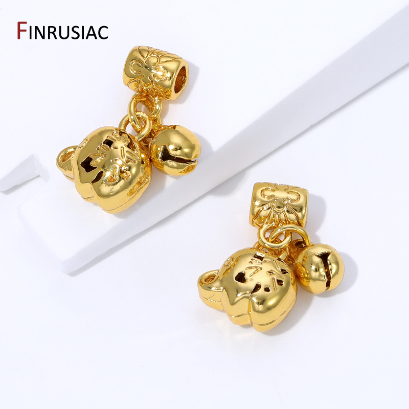 18K vergoldete Messing-Anhänge – Jewelry Making Youtube Bewertung und Preis